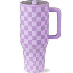 Lavender Checkers