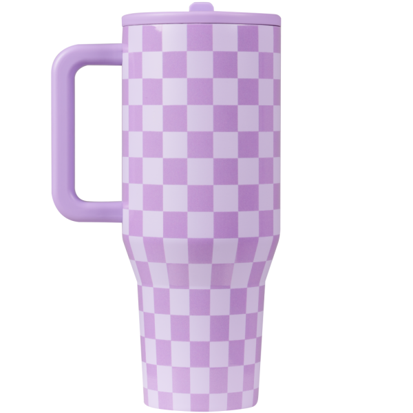 Lavender Checkers